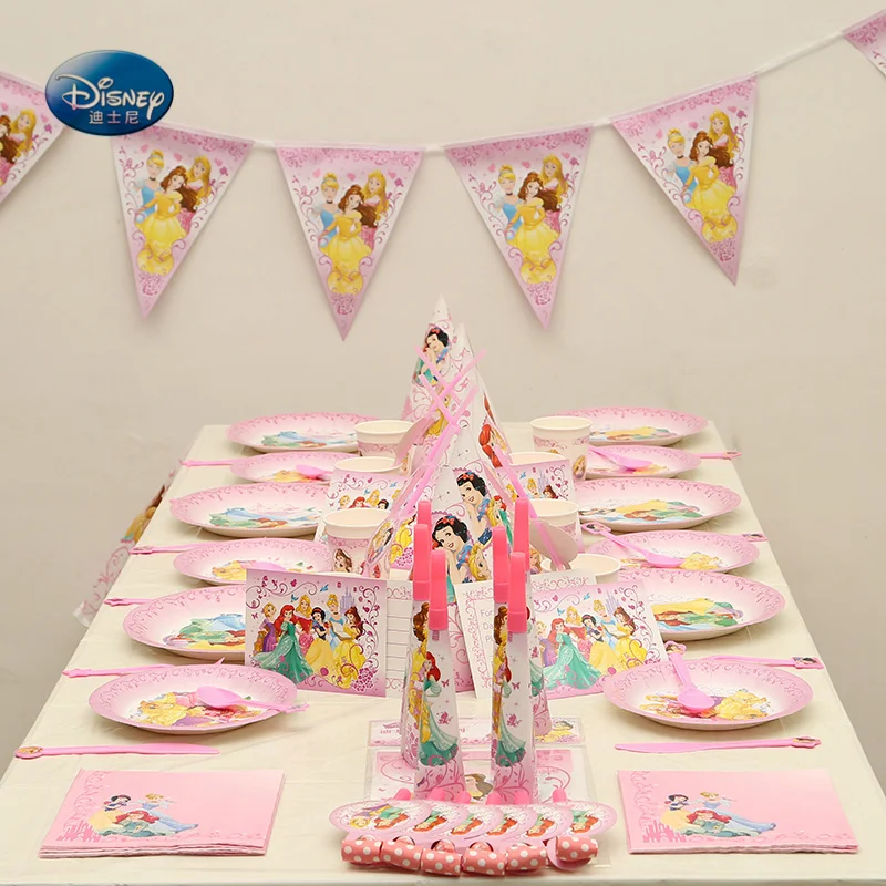 Suitable for 12 people High-quality Cartoon Princess Tableware Set total 141 pcs Children Birthday Party Supplies Decorations
Suitable for 12 people High-quality Cartoon Princess Tableware Set total 141 pcs Children Birthday Party Supplies Decorations