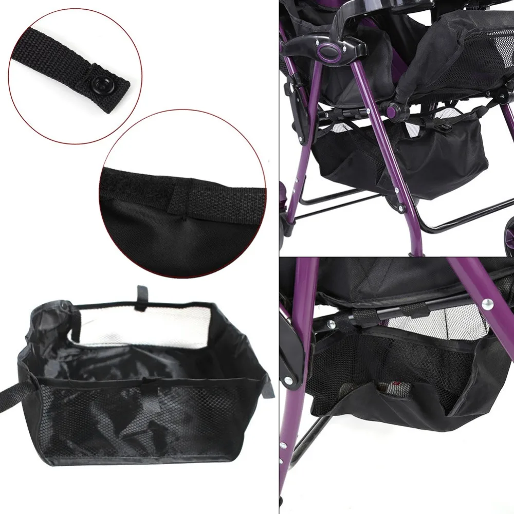 Stroller Organizer 1Pc Baby Stroller Pram Bottom Basket Pushchair Buggy Shopping Storage Case Organizer Bag concise and fashion
Stroller Organizer 1Pc Baby Stroller Pram Bottom Basket Pushchair Buggy Shopping Storage Case Organizer Bag concise and fashion