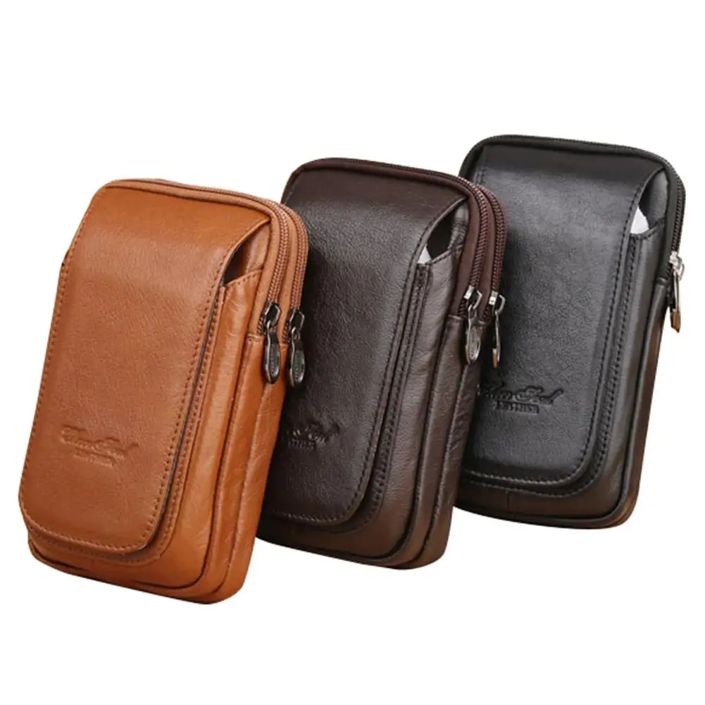 Casual Genuine Leather Zipper Man Belt Hook Multi-Pocket Waist Bag Phone Pouch Male Fanny Money Bags Vintage Waist Bag Fashion
Casual Genuine Leather Zipper Man Belt Hook Multi-Pocket Waist Bag Phone Pouch Male Fanny Money Bags Vintage Waist Bag Fashion