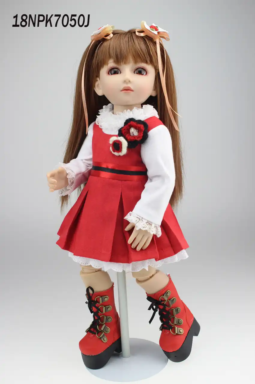 fashion 18 inch ball jointed doll sd/bjd bride bridegroom dolls