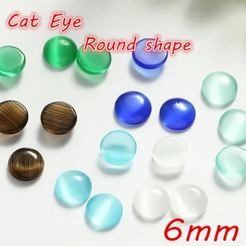 MRHUANG Free shipping !100pcs/pack mixed color 6mm Flatback Half Cat Eye Cabochon Opal Loose Beads for Jewelry making
MRHUANG Free shipping !100pcs/pack mixed color 6mm Flatback Half Cat Eye Cabochon Opal Loose Beads for Jewelry making