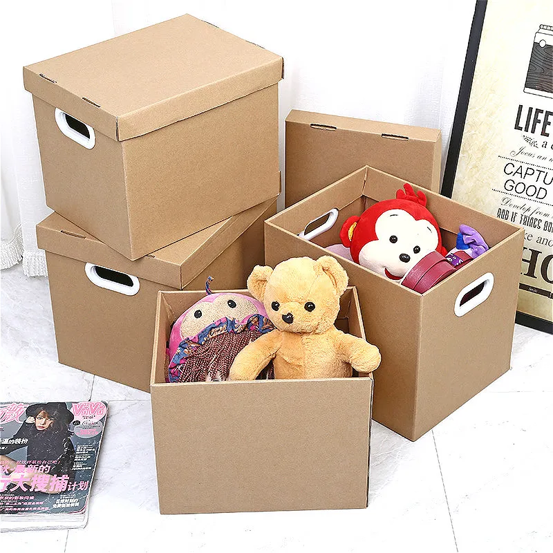 Kraft Paper Shoe Storage Box Office File Organizer Toy Sundries Clothing Container Case Sneaker Finishing Case Square Gift Boxes
Kraft Paper Shoe Storage Box Office File Organizer Toy Sundries Clothing Container Case Sneaker Finishing Case Square Gift Boxes