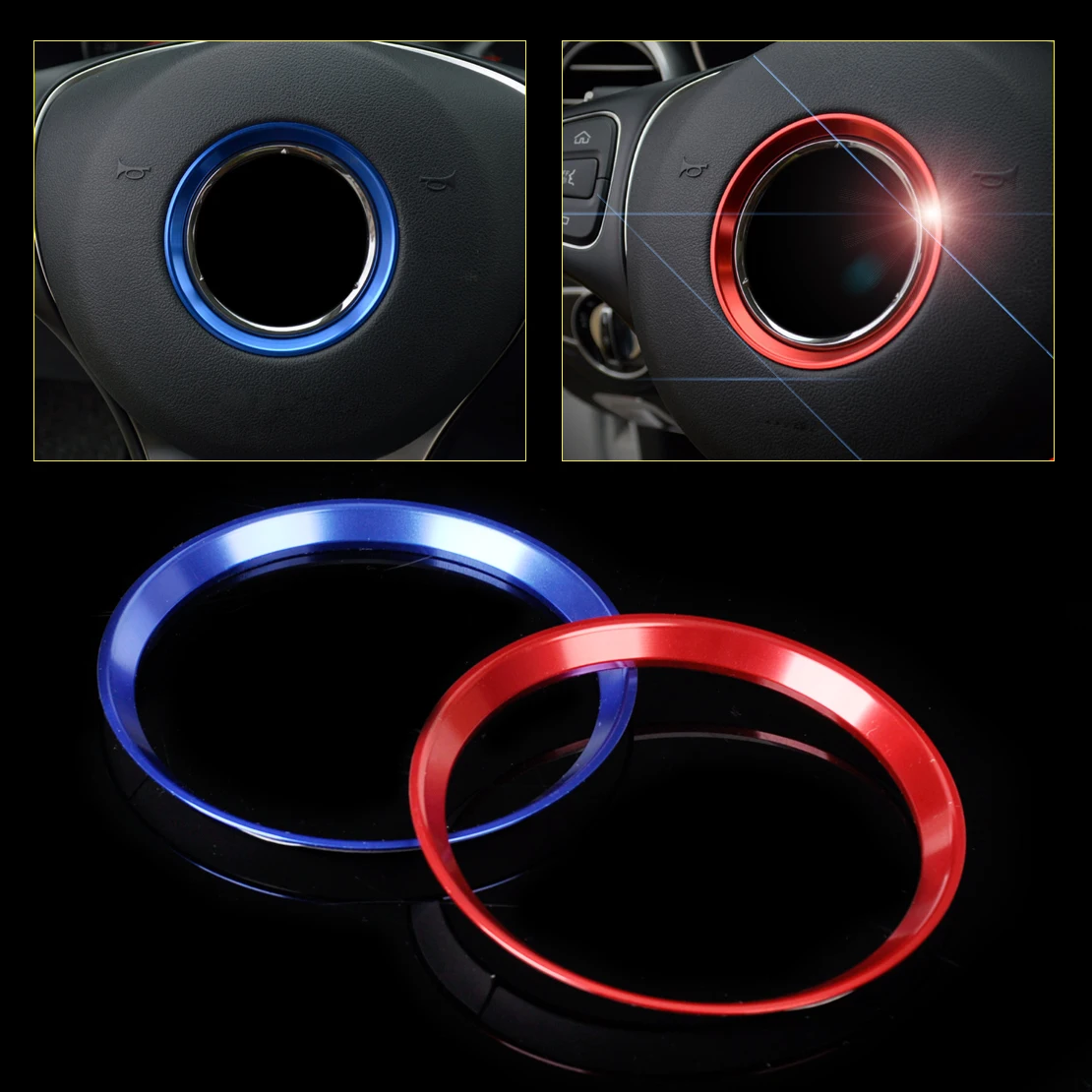 CITALL car-styling Steering Wheel Badge Ring Trim Cover for Mercedes Benz C GLA Class C180L C200 C260 W205 GLA200 2015 2016
CITALL car-styling Steering Wheel Badge Ring Trim Cover for Mercedes Benz C GLA Class C180L C200 C260 W205 GLA200 2015 2016