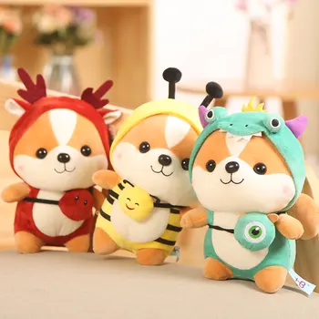 candice guo! cute plush toy lovely hamster squirrel turn to dinosaur elk bee unicorn soft stuffed doll birthday Christmas gift
candice guo! cute plush toy lovely hamster squirrel turn to dinosaur elk bee unicorn soft stuffed doll birthday Christmas gift
