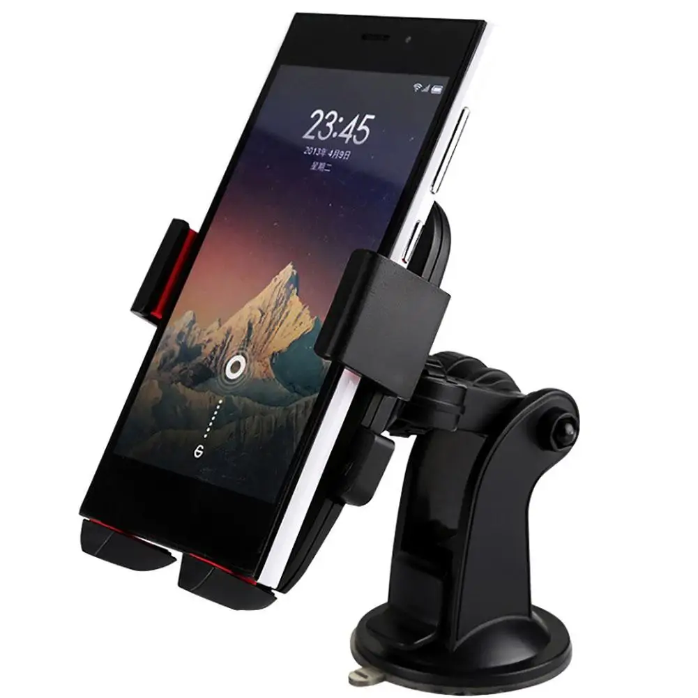 Rotating Vehicle Windshield Mount Suction Car Phone Holder Bracket Cradle Stand Car Phone Holder for Universal Mobile Phone
Rotating Vehicle Windshield Mount Suction Car Phone Holder Bracket Cradle Stand Car Phone Holder for Universal Mobile Phone