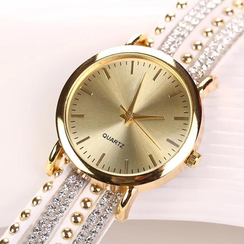 OTOKY Women Watch Crystal Rivet Bracelet Quartz Braided Winding Wrap Wrist Watches Dignity 2017 New Apr28
OTOKY Women Watch Crystal Rivet Bracelet Quartz Braided Winding Wrap Wrist Watches Dignity 2017 New Apr28