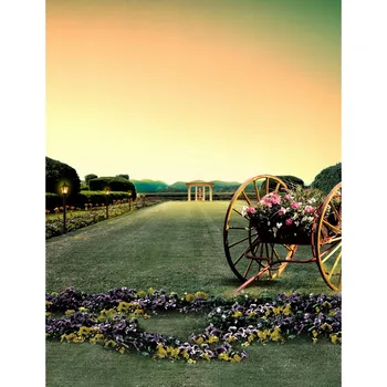 TR Sunset Sky Wedding Photography Studio Backdrops Flowers Cart Grass Road Nature Photos Backgrounds Romantic Wedding Backdrops
TR Sunset Sky Wedding Photography Studio Backdrops Flowers Cart Grass Road Nature Photos Backgrounds Romantic Wedding Backdrops