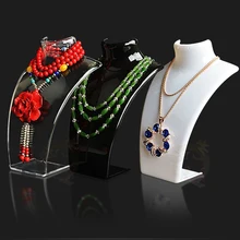 New and Hot Sale Three Colors 20*13.5*6cm Mannequin Necklace Jewelry Pendant Display Stand Holder Show Decorate Retail
New and Hot Sale Three Colors 20*13.5*6cm Mannequin Necklace Jewelry Pendant Display Stand Holder Show Decorate Retail