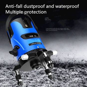 5 Lines Green Beam Laser Level Automatic Self Leveling 360 Vertical Horizontal Tilt Outdoor Indoor Mode Tripod Stand
5 Lines Green Beam Laser Level Automatic Self Leveling 360 Vertical Horizontal Tilt Outdoor Indoor Mode Tripod Stand