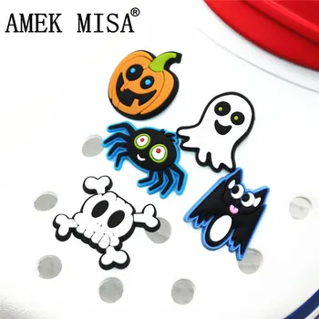 Single Sale Shoe Charms Ghost/Skeleton shoe accessories Pumpkin Head/Spider/Bat shoe decoration for croc jibz Kid's Party X-mas
Single Sale Shoe Charms Ghost/Skeleton shoe accessories Pumpkin Head/Spider/Bat shoe decoration for croc jibz Kid's Party X-mas