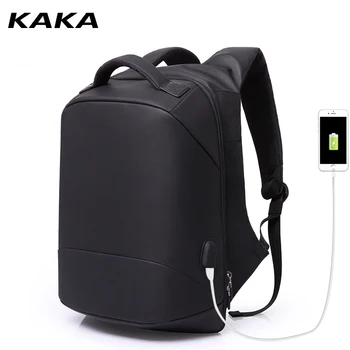 KAKA men's backpack male black school bag schoolbag USB charging notebook laptop travel pack sport bag pack anti theft backpacks
KAKA men's backpack male black school bag schoolbag USB charging notebook laptop travel pack sport bag pack anti theft backpacks