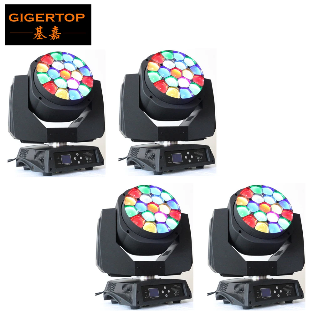 Wholesales Price 4 Unit Amzing Hawkeye Led Moving Head Zoom Light OS-ram Individual Control Rotation Lens 19X15W RGBW Quad 4in1
Wholesales Price 4 Unit Amzing Hawkeye Led Moving Head Zoom Light OS-ram Individual Control Rotation Lens 19X15W RGBW Quad 4in1