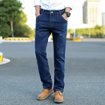 Mens Blue Jeans Mens Spring and Autumn New Fashion Casual Loose Straight Jeans High Quality Cotton Denim Pants Large Size 44
Mens Blue Jeans Mens Spring and Autumn New Fashion Casual Loose Straight Jeans High Quality Cotton Denim Pants Large Size 44