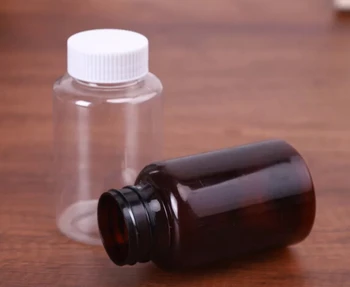 50pcs 150ml Transparent Empty Plastic Bottle Pharmacy Vitamin Capsule Bottle with Screw Cap Clear Liquid Bottle Sample Vial Jars
50pcs 150ml Transparent Empty Plastic Bottle Pharmacy Vitamin Capsule Bottle with Screw Cap Clear Liquid Bottle Sample Vial Jars