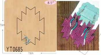 Irregular pattern eardrop DIY new wooden mould cutting dies for scrapbooking Thickness-15.8mm/muyu/YT0685
Irregular pattern eardrop DIY new wooden mould cutting dies for scrapbooking Thickness-15.8mm/muyu/YT0685
