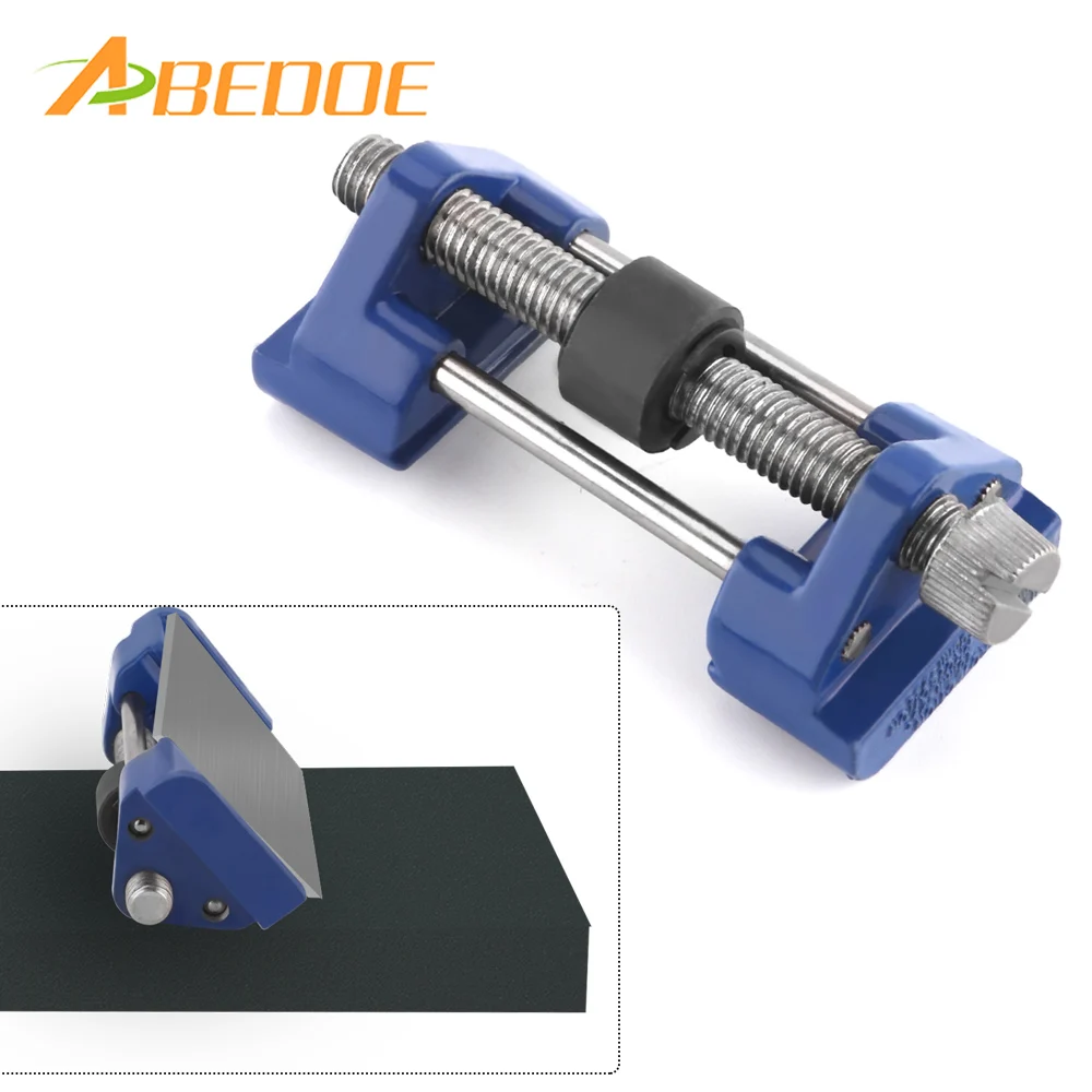 ABEDOE Manual Clamping Sharpener Sharpening Stone Angle Honing Guide Jig for Wood Chisel Planer Blade Jig Iron Kitchen Sharpener
ABEDOE Manual Clamping Sharpener Sharpening Stone Angle Honing Guide Jig for Wood Chisel Planer Blade Jig Iron Kitchen Sharpener