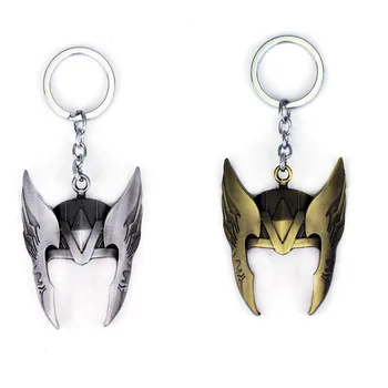 Marvel The Avengers Superhero The God of Thunder Thor Mask Helmet Keychain Key Chain Key Ring Action Figure Cosplay Toys
Marvel The Avengers Superhero The God of Thunder Thor Mask Helmet Keychain Key Chain Key Ring Action Figure Cosplay Toys