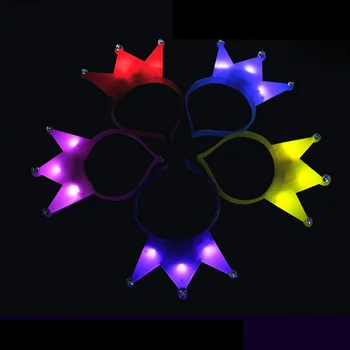 10Pcs/Lot Christmas Halloween Birthday Party flash light emitting head crown Concerts children practical jokes toys
10Pcs/Lot Christmas Halloween Birthday Party flash light emitting head crown Concerts children practical jokes toys