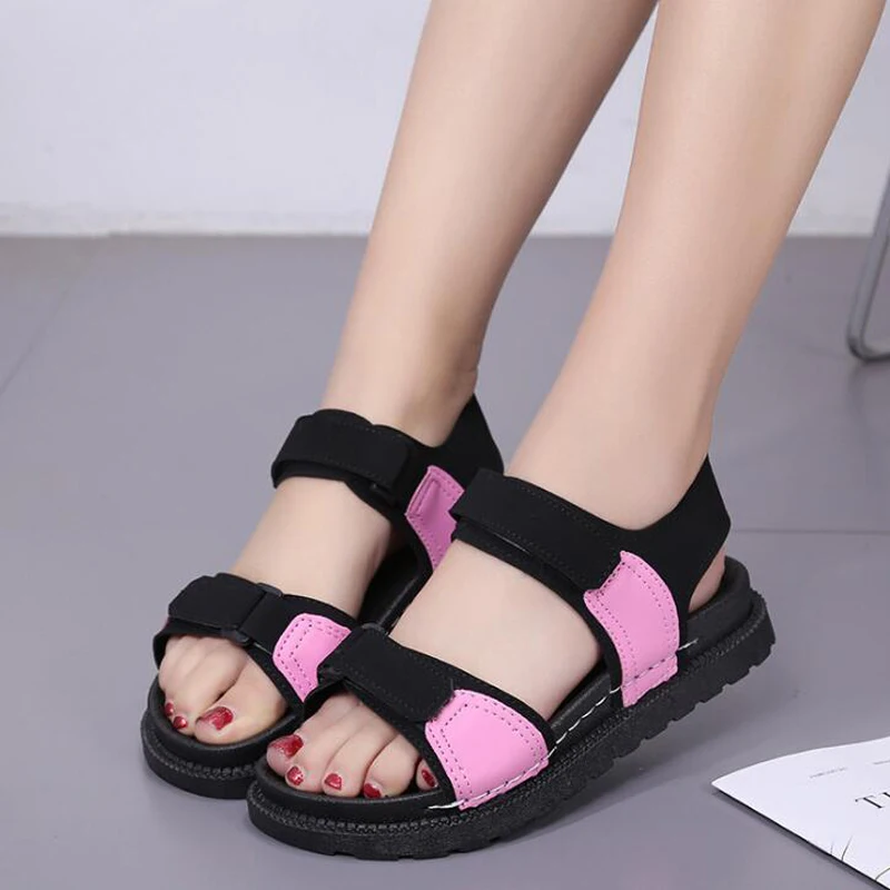 New 2019 women sandals summer shoes comfortable sport sandals flat platform summer shoes women size 35-40
New 2019 women sandals summer shoes comfortable sport sandals flat platform summer shoes women size 35-40