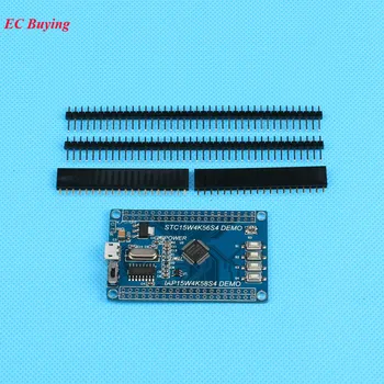 STC15W4K56S4 Core DIY Development Board Minimum System Board 51 Single Chip 1T Cycle Support UART STC15 60 * 38mm
STC15W4K56S4 Core DIY Development Board Minimum System Board 51 Single Chip 1T Cycle Support UART STC15 60 * 38mm