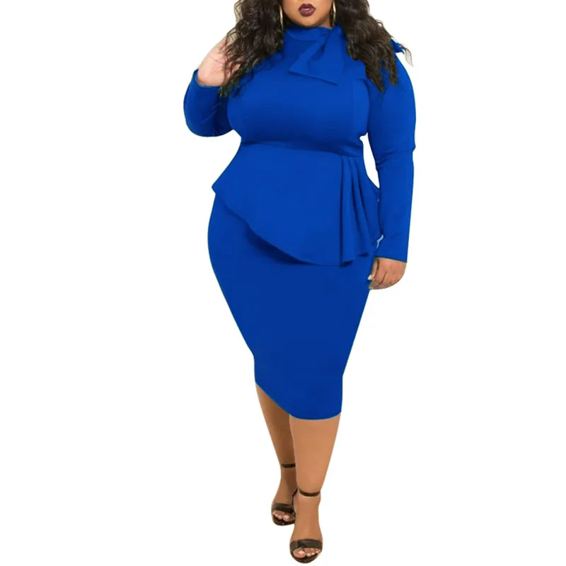 JENYAGE Women Elegant Cocktail Party Casual Dress Sexy High Waist Long Sleeve Knee Length Ruffle Plus Size Mom Dress 3xl 4xl 5xl
JENYAGE Women Elegant Cocktail Party Casual Dress Sexy High Waist Long Sleeve Knee Length Ruffle Plus Size Mom Dress 3xl 4xl 5xl