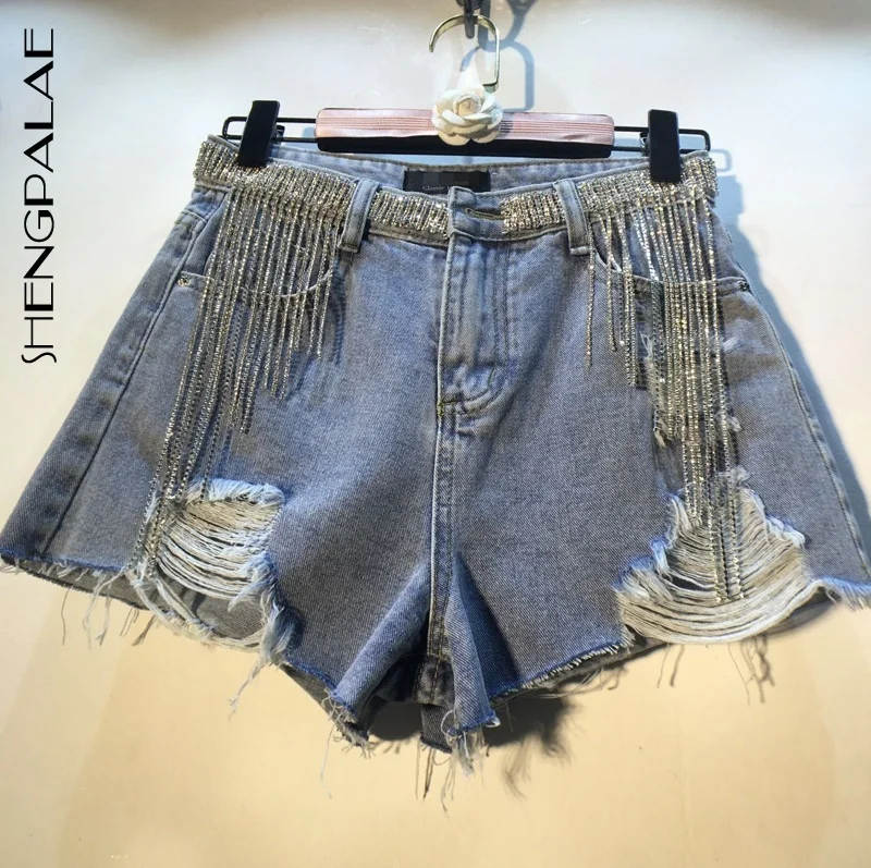 SHENGPALAE 2020 Best Quality Split Joint Tassels Short Jeans High Waist Hole New Spring Korean Fashion Women Shorts FN906
SHENGPALAE 2020 Best Quality Split Joint Tassels Short Jeans High Waist Hole New Spring Korean Fashion Women Shorts FN906