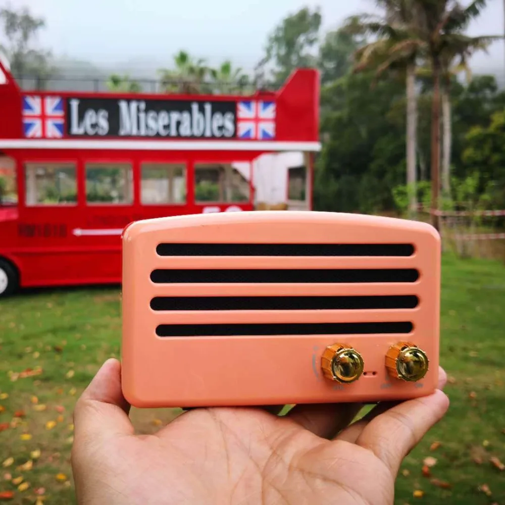 JOZQA T5 Portable Vintage Retro Subwoofer Stereo Mini Bluetooth Wireless Bluetooth Speaker for xiaomi samsung huawei iphone
JOZQA T5 Portable Vintage Retro Subwoofer Stereo Mini Bluetooth Wireless Bluetooth Speaker for xiaomi samsung huawei iphone
