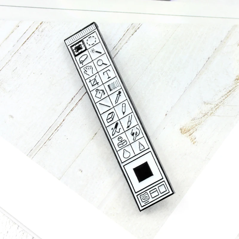 Photoshop Toolbar Brooch Picture Processing PS Tool Symbol Badge Denim Backpack Enamel Pin Art IT Designer Friends Gifts
Photoshop Toolbar Brooch Picture Processing PS Tool Symbol Badge Denim Backpack Enamel Pin Art IT Designer Friends Gifts