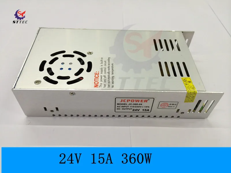 High quality LED Driver Lighting Transformers Switching Power Adapter For LED Strip Light Display 110-220V, 24V 15A 360W
High quality LED Driver Lighting Transformers Switching Power Adapter For LED Strip Light Display 110-220V, 24V 15A 360W