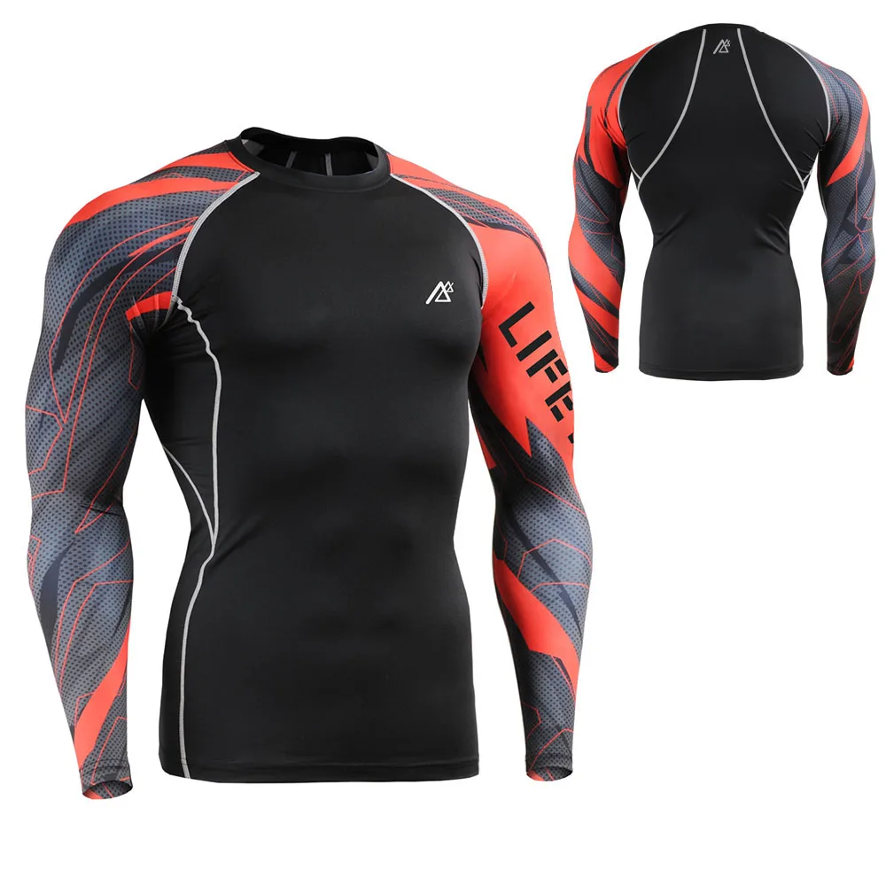 Life on Track Men's SKIN COMPRESSION Tights Sport GYM Running Base Layer Bodybuilding Training Clothes Clothing Cycling Jerseys
Life on Track Men's SKIN COMPRESSION Tights Sport GYM Running Base Layer Bodybuilding Training Clothes Clothing Cycling Jerseys