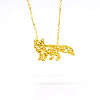 Elfin New Origami Fox Necklaces & Pendants Trendy Cat Pendant Necklace Women Cat Jewellery Geometric Jewellery
Elfin New Origami Fox Necklaces & Pendants Trendy Cat Pendant Necklace Women Cat Jewellery Geometric Jewellery