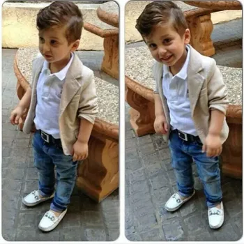 3Pcs Boys Clothes Sets for Baby Cotton Jacket+Plaid Shirt Tops+Jeans Pants Suit for Prince Fashion Party Denim Clothing Set
3Pcs Boys Clothes Sets for Baby Cotton Jacket+Plaid Shirt Tops+Jeans Pants Suit for Prince Fashion Party Denim Clothing Set