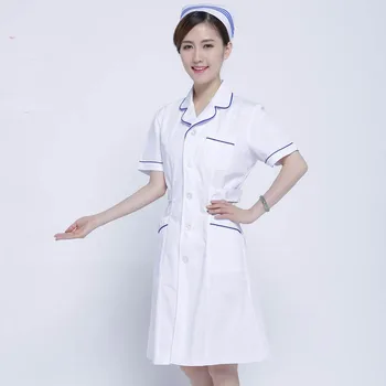 New Design Cotton Nurse Uniform Medical Clothes Dental Clinic Pharmacy Workwear Uniforms Lab Coat
New Design Cotton Nurse Uniform Medical Clothes Dental Clinic Pharmacy Workwear Uniforms Lab Coat