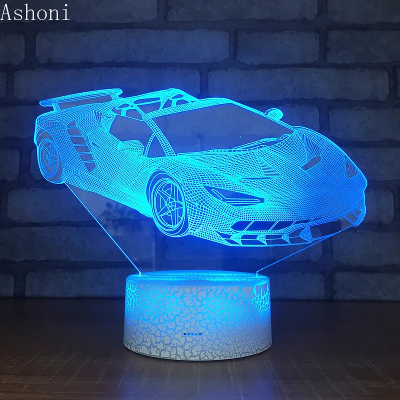 Car Shape 3D Lamp Bedroom Table Lamps Night Light Acrylic Panel USB Cable 7 Colors Change Touch Base Lamp Kids Gift
Car Shape 3D Lamp Bedroom Table Lamps Night Light Acrylic Panel USB Cable 7 Colors Change Touch Base Lamp Kids Gift