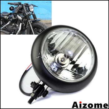 Black Motorcycle H4 Headlight Custom 6.5" Headlamp Lighthouse For Harley Cafe Racer Chopper Bobber
Black Motorcycle H4 Headlight Custom 6.5" Headlamp Lighthouse For Harley Cafe Racer Chopper Bobber