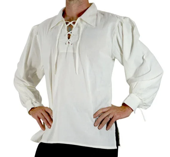 2019 Adult Men Medieval Renaissance Grooms Pirate tunic top Larp Costume lace up Shirt Middle Age Viking Cosplay Top S-2XL
2019 Adult Men Medieval Renaissance Grooms Pirate tunic top Larp Costume lace up Shirt Middle Age Viking Cosplay Top S-2XL