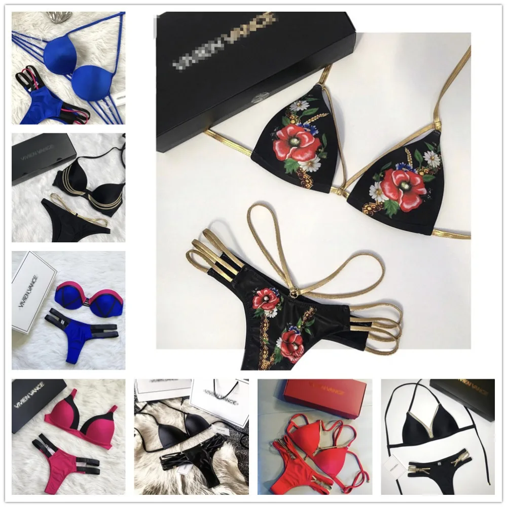 New Sexy Bikini Swimwear Women 2018 Bandage Bikinis Set Push Up Bathing Suit Maillot De Bain Summer Beachwear Swimsuit Biquinis
New Sexy Bikini Swimwear Women 2018 Bandage Bikinis Set Push Up Bathing Suit Maillot De Bain Summer Beachwear Swimsuit Biquinis