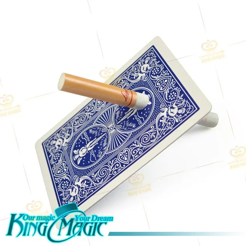 Cigarette Penetrate Card Magic Tricks Toys Free Shipping Close up Street Magia
Cigarette Penetrate Card Magic Tricks Toys Free Shipping Close up Street Magia