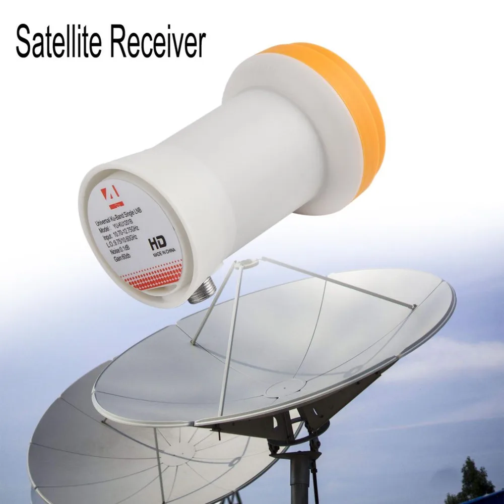 HD Best Signal Digital KU LNB Satellite Dish Receiver Universal KU For Band Single LNB Waterproof Low/High band switching
HD Best Signal Digital KU LNB Satellite Dish Receiver Universal KU For Band Single LNB Waterproof Low/High band switching