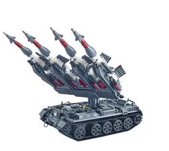 New Creative Military Weapons T55 Tank SA-3 Missile Model Building Blocks Educational Bricks For Children Toys Dream
New Creative Military Weapons T55 Tank SA-3 Missile Model Building Blocks Educational Bricks For Children Toys Dream