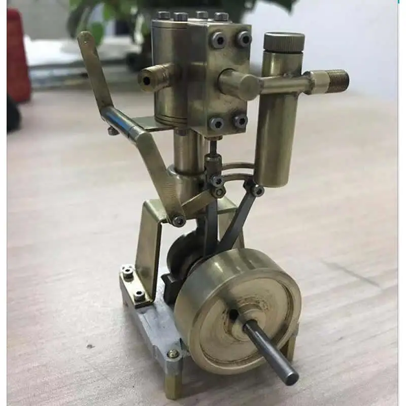 Double-acting steam engine model, cylinder diameter 11MM, stroke 12MM. Can be used as a power system on the ship model
Double-acting steam engine model, cylinder diameter 11MM, stroke 12MM. Can be used as a power system on the ship model