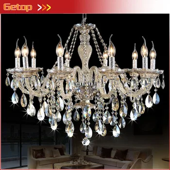Best Price 10 lights New Luxury K9 Crystal Chandeliers Lighting Lamp E14 LED Hotel Hall lustres de cristal Lighting
Best Price 10 lights New Luxury K9 Crystal Chandeliers Lighting Lamp E14 LED Hotel Hall lustres de cristal Lighting