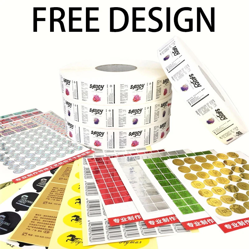 Custom sticker label printing, coated paper printing, PET/PP/plastic PVC Vinyl paper transparent clear adhesive round sticker
Custom sticker label printing, coated paper printing, PET/PP/plastic PVC Vinyl paper transparent clear adhesive round sticker