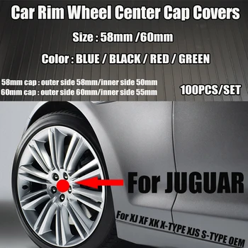 Wholesale Price 100PCS/SET 58mm 60mm Dust-proof Wheel Rim Center Caps Covers Decoration Wheel Hub Cap For XF XJ XJS XK S-TYPE
Wholesale Price 100PCS/SET 58mm 60mm Dust-proof Wheel Rim Center Caps Covers Decoration Wheel Hub Cap For XF XJ XJS XK S-TYPE