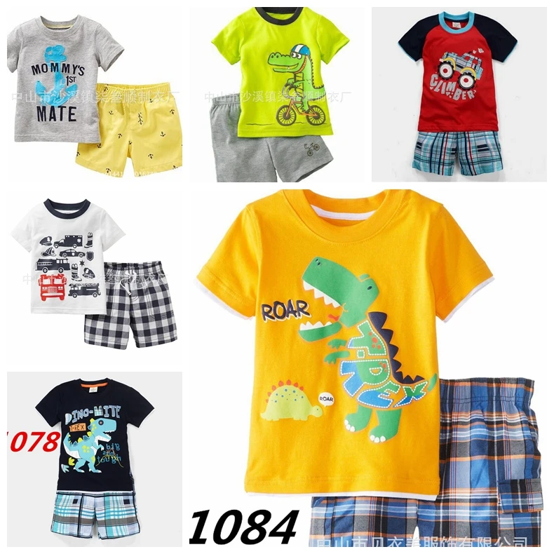 Newest Summer Boy Clothes Set Children T-Shirt Plaid Pant Suit Kids Outfit 100% Cotton Tops Panties 2 -7 Year Clothing PS024
Newest Summer Boy Clothes Set Children T-Shirt Plaid Pant Suit Kids Outfit 100% Cotton Tops Panties 2 -7 Year Clothing PS024