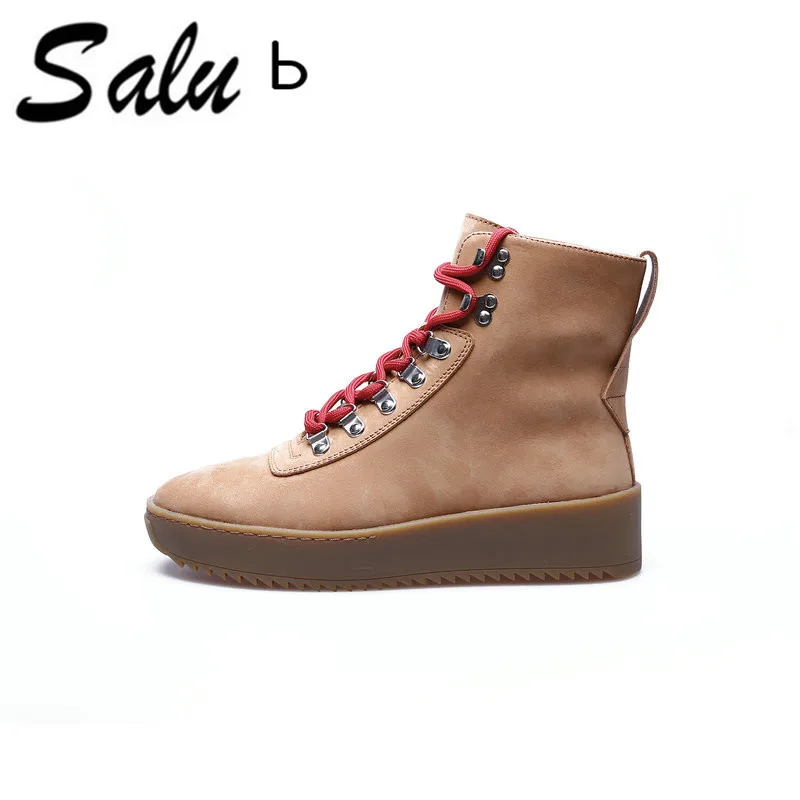 Salu 2019 New Women Ankle Boots Black Booties Shoes Woman Motorcycle Boots Punk Women Buckles Shoes for Women Boots
Salu 2019 New Women Ankle Boots Black Booties Shoes Woman Motorcycle Boots Punk Women Buckles Shoes for Women Boots