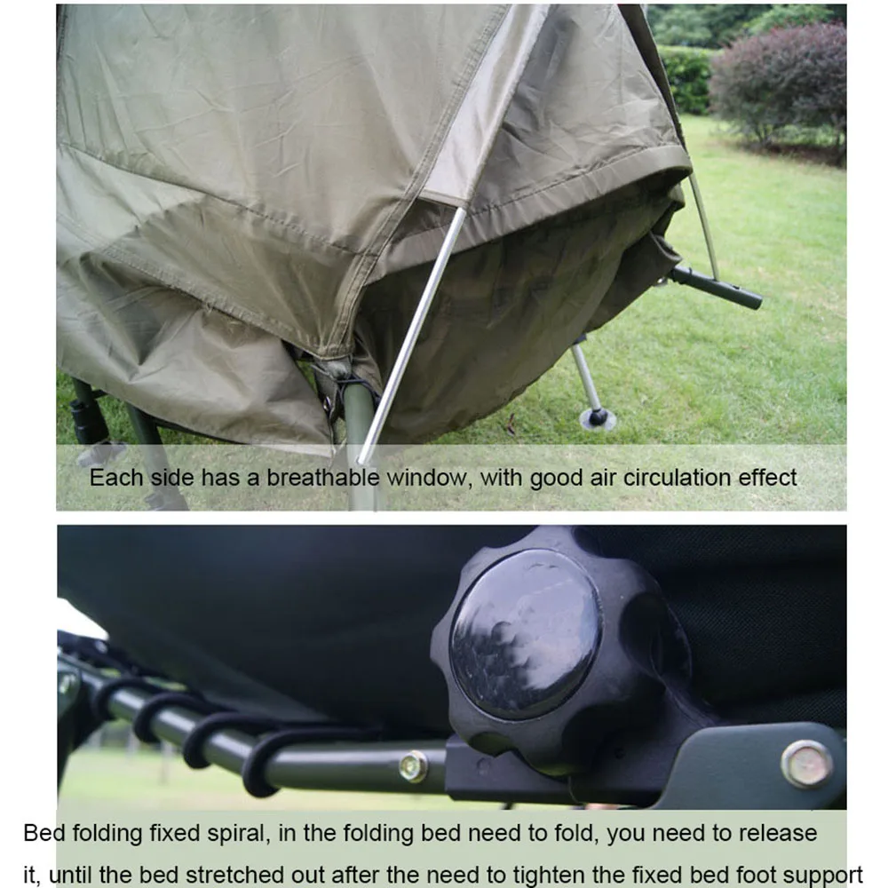 folded tents\` details