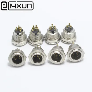 EClyxun 10Pcs High Quality Mini XLR 3Pin 4Pin 5Pin 6Pin Male Chassis Panel Socket Plug Small XLR Audio Microphone MIC Connector
EClyxun 10Pcs High Quality Mini XLR 3Pin 4Pin 5Pin 6Pin Male Chassis Panel Socket Plug Small XLR Audio Microphone MIC Connector