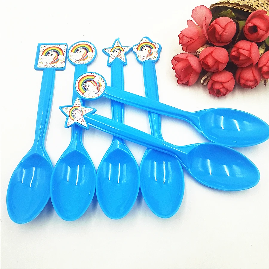 6pcs/set Colour Unicorn cartoon Plastic spoons baby party decoration set birthday for kid's favorite theme party supplies party
6pcs/set Colour Unicorn cartoon Plastic spoons baby party decoration set birthday for kid's favorite theme party supplies party
