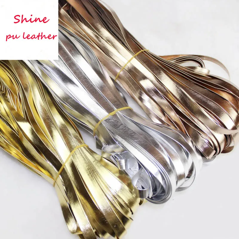 2m Pu Leather Cord Rose Gold Silver Color Shine Leather Rope for Bracelet Jewelry Making 5/8/10/15/20/25mm Flat String Findings
2m Pu Leather Cord Rose Gold Silver Color Shine Leather Rope for Bracelet Jewelry Making 5/8/10/15/20/25mm Flat String Findings